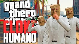 CLONE HUMANO  GTA 5 MOMENTOS ENGRAÇADOS [upl. by Alexandros]