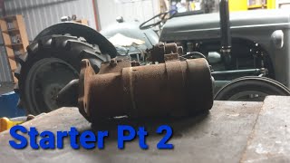 1953 Ferguson 20 Diesel Starter Part 2 [upl. by Leissam]