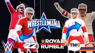 How To Create Johnny Knoxville In WWE 2K22 [upl. by Leruj]