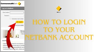 How To Login To Netbank Account  quickguide [upl. by Valli]