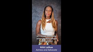 Did you know stress can worsen fibroid symptoms [upl. by Goldy]