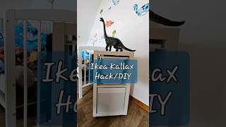 🎉 Ikea Kallax Hack DIY 🎉 ikea hack diy kallax regal malen basteln Kreativ reel [upl. by Htessil]