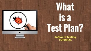 What is a Test Plan Software Testing Tutorial [upl. by Gascony]