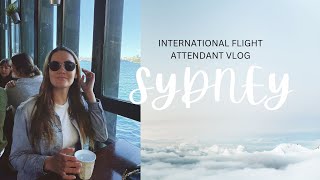 Australian Cabin Crew  Sydney Australia Vlog  Qantas Cabin Crew Vlog [upl. by Calvano]