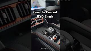 Como é o console central da BYD SHARK carrovlogbr [upl. by Eriuqs]