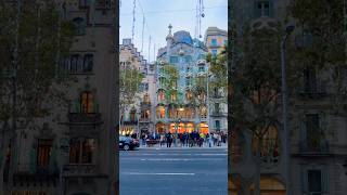 🌟 Casa Batlló y Casa Amatller Maravillas Modernistas Frente a Frente en Barcelona 🏛️✨ Gaudí [upl. by Keisling581]