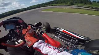 OK Senior Kartbahn Bopfingen Onboard 2019 [upl. by Papp719]