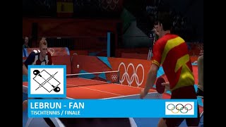 🏅 Felix Lebrun  Zhendong Fan  TISCHTENNIS  Finale  OLYMPIA 2024 [upl. by Assirat]