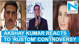 Akshay Kumar defends wife Twinkle Khanna in the Rustom uniform controversy [upl. by Sapphira]