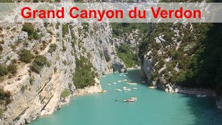 Grand Canyon du Verdon  spektakuläre Schlucht in der Provence [upl. by Vashtia]