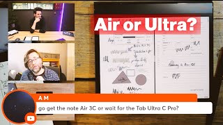 Tab Ultra C Pro vs the Note Air 3 C  Pros and Cons [upl. by Ahsik]