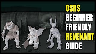 Revenant Caves 101 Most in depth tutorial for players new to Revenants OSRS RuneScape MMORPG [upl. by Isolda293]