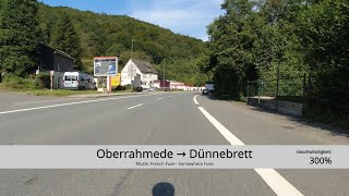 MK Lüdenscheid Oberrahmede → Dünnebrett [upl. by Atinaj]