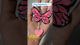 Clay keychains ✨youtubeshorts shorts diy [upl. by Wahl]