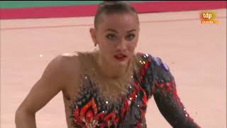 2022 World Rhythmic Gymnastics Championships Ball Final Teledeporte [upl. by Aekahs]