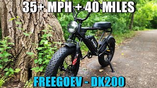 The FreeGoEV DK200 Electric Bike [upl. by Enilec]