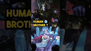 Why is Thanoss brother Human marvelcomics marveltheories [upl. by Broddy]