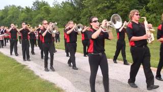 HHS Marching Bulldogs  Aztec Fire  Alhambra parade 20140530 [upl. by Ayr936]