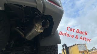 2024 Nissan Y62 Patrol Torqit Cat Back Exhaust Install [upl. by Dal52]