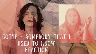 FIRST TIME Reaction  lil’ Surprise  Gotye Somebody that I used to know reactionvideo singer [upl. by Oiratno]