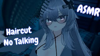 ASMR Roleplay Your Silent Friend gives you a haircut and personal attention  VRChat ASMR [upl. by Layor]