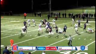 Lynnfield 47 yd punt return td by Jonny Knee [upl. by Gonyea]