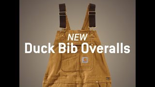 Product Spotlight The Carhartt Duck Bib Overall [upl. by Alit968]