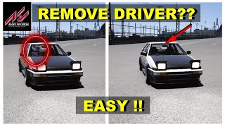 How to Remove the Driver in Assetto Corsa TUTORIAL PC [upl. by Koetke]