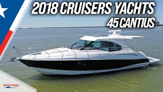 2018 Cruisers Yachts 45 Cantius  MarineMax Dallas Yacht Center [upl. by Felske]