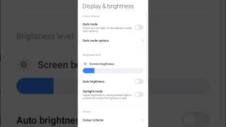 Enable dark mode on redmi 13C [upl. by Nnasor]