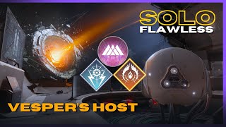 Solo Flawless quotVespers Hostquot NEW Dungeon on Prismatic Warlock  Episode Revenant  Destiny 2 [upl. by Orhtej]