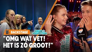 13 DIT GEBEURDE ER OP DE DAG VAN DE FINALE 🤩  JUNIOR SONGFESTIVAL 2023 🇳🇱 [upl. by Yvad891]