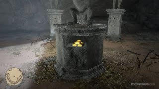 Strange Statues Gold Bars Location  Red Dead Redemption 2 [upl. by Layney]