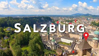 SALZBURG AUSTRIA  Full City Guide with all Highlights [upl. by Zzahc]