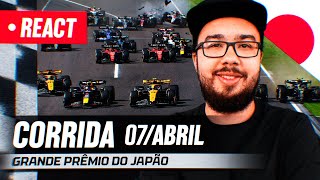 F1 REACT AO VIVO  GP DO JAPÃO DE 2024 [upl. by Aissirac]