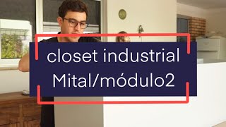 Closet Estante Industrial Mital Módulo 02 [upl. by Anirbas]