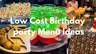 Low Cost Birthday RecipesHigh Tea MenuSnacks Ideas 💡 Birthday Vlog🎉🎂🥳 [upl. by Airdnat451]