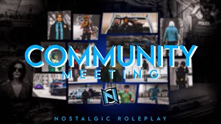 BIG DAY  Nostalgic Roleplay Community Meeting [upl. by Aiciled907]