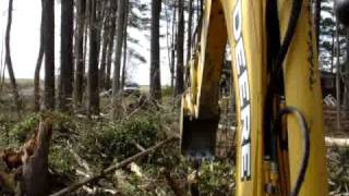 John deere Backhoe Cab cam [upl. by Gwenny368]