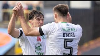 HIGHLIGHTS Dundee United 32 Hibernian  Premiership 202425 [upl. by Sillaw]