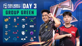 EN 2024 PMGC League  Group Green Day 3  PUBG MOBILE Global Championship [upl. by Iinden42]