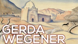 Gerda Wegener A collection of 93 works HD [upl. by Tine]