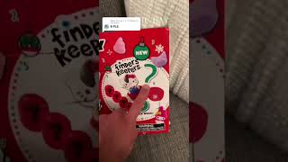 Hello Kitty Advent Calendar Throw Back unboxing hellokitty [upl. by Cathlene]