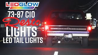 LEDGlow  RestoLights 19731987 3rd Gen Chevy C10 Sequential Tail Lights [upl. by Waxman]