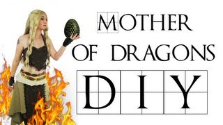 Game of Thrones DIY Khalessi Costume  Daenerys Targaryen  Mother of Dragons [upl. by Katinka]