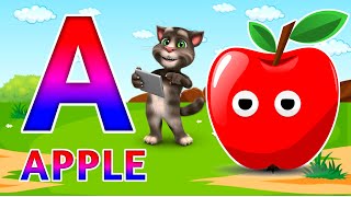 Phonics Song 2 with TWO Words in 3D  A For Airplane  ABC Alphabet Songs with Sounds for Children [upl. by Sherborn]