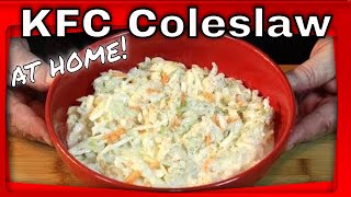 How to Make KFC Coleslaw at Home [upl. by Laurin635]