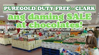 PUREGOLD DUTY FREE  CLARK GROCERY SHOPPING DAMING SALE BUY 1 GET 1 AT CHOCOLATES [upl. by Yarak]