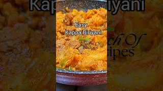 Easy Kappa Biriyani Kerala Style 😋👌🏻 shorts nadanfood keralarecipes food [upl. by Mosira]