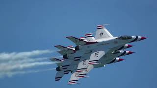 Bethpage Air Show 2023  USAF Thunderbirds Thrilling Performance Highlights [upl. by Nylesoy]